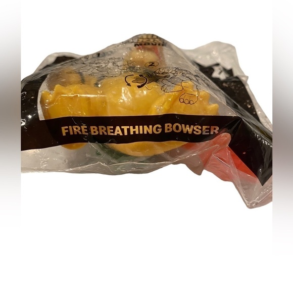 Nintendo Super Mario Bros. Fire Breathing Bowser #7 McDonald's Happy Meal Toy - Picture 4 of 5